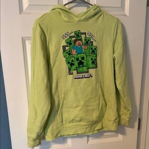 Minecraft Kids Hoodie - Green